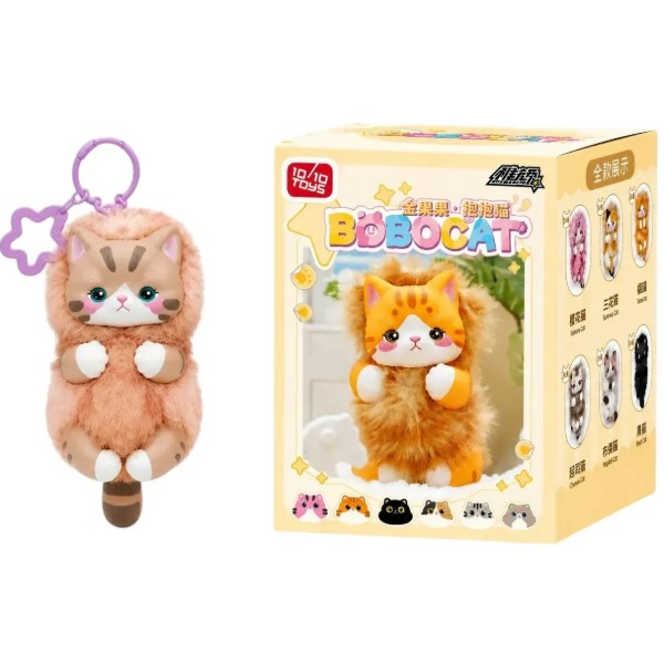 Фото - Колекційна м'яка іграшка 10/10 Toys BOBOCAT серія Golden Fruit в асортименті (QWJG402)